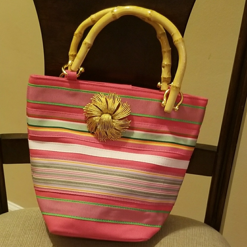 Stripe colorful bag